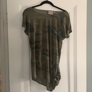 Camo T-Shirt (long) with Tie!